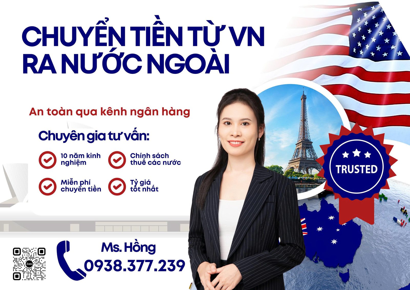 Dịch vụ Chuyển Tiền Quốc Tế 247